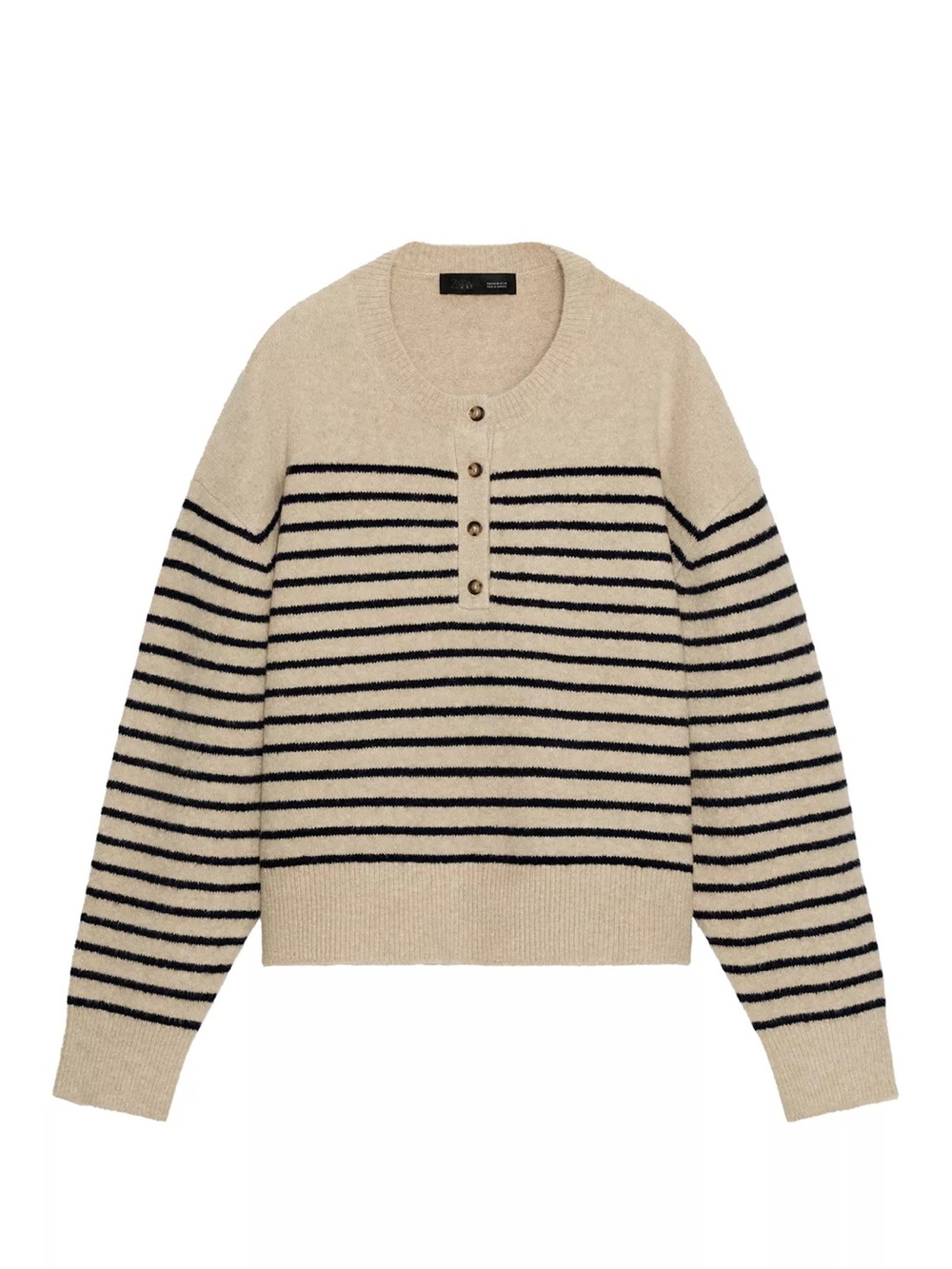 Zara Striped Knit Sweater